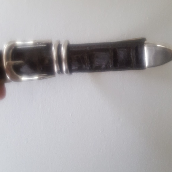 Genuine crocodile belt - Picture 6 of 8